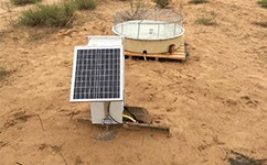 大型環境氣象觀測系統順利通過陜西省治沙研究所驗收